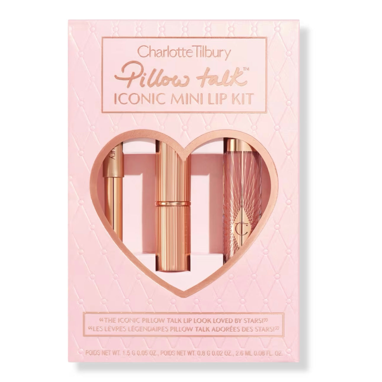Pillow Talk Iconic Mini Lip Kit CHARLOTTE TILBURY