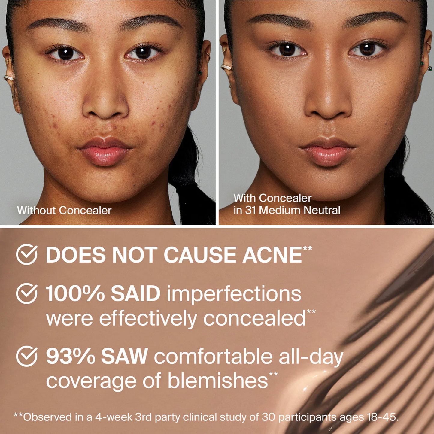 Corrector TRICLONE™ SKIN TECH HYDRATING + DE-PUFFING CONCEALER HAUS LABS BY LADY GAGA