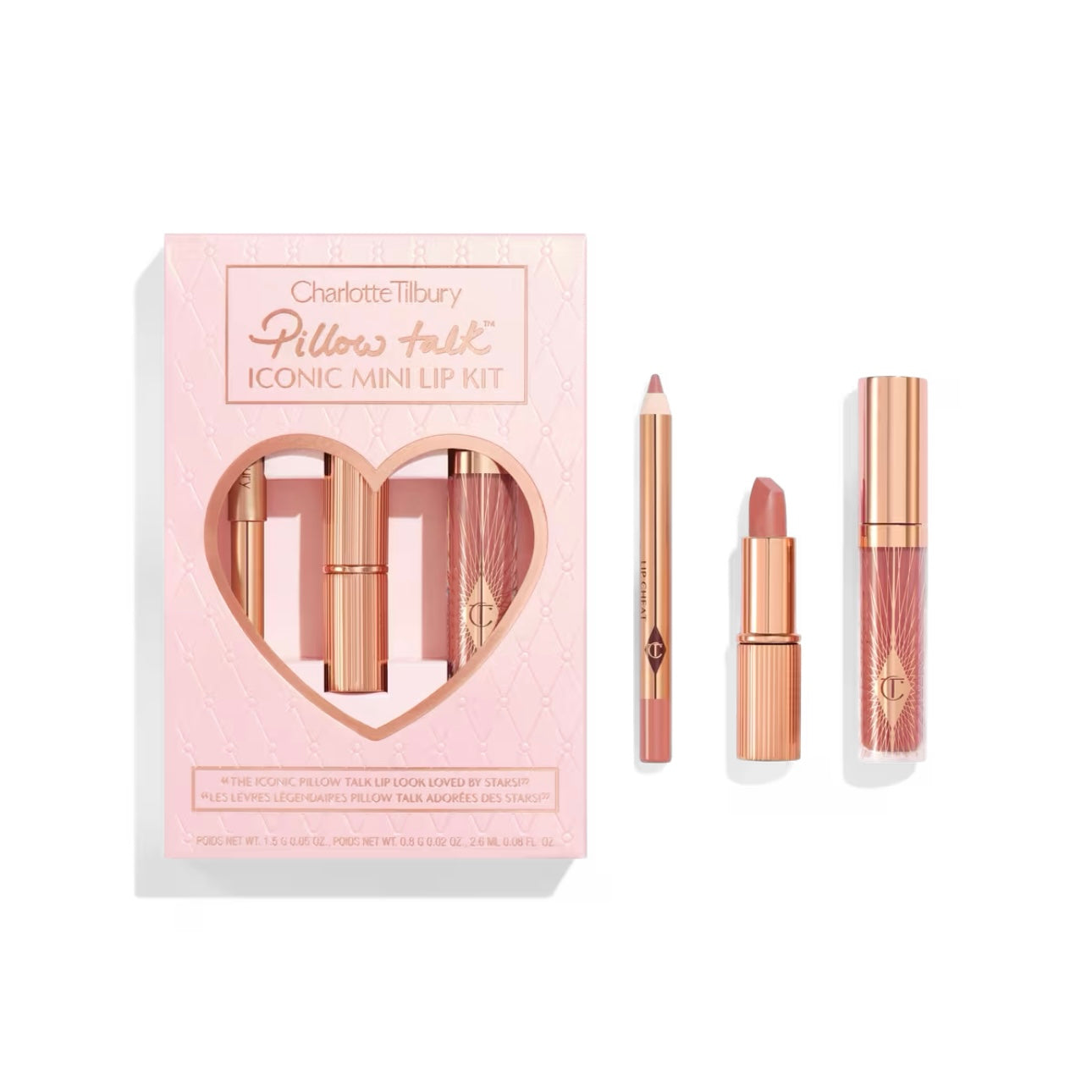 Pillow Talk Iconic Mini Lip Kit CHARLOTTE TILBURY