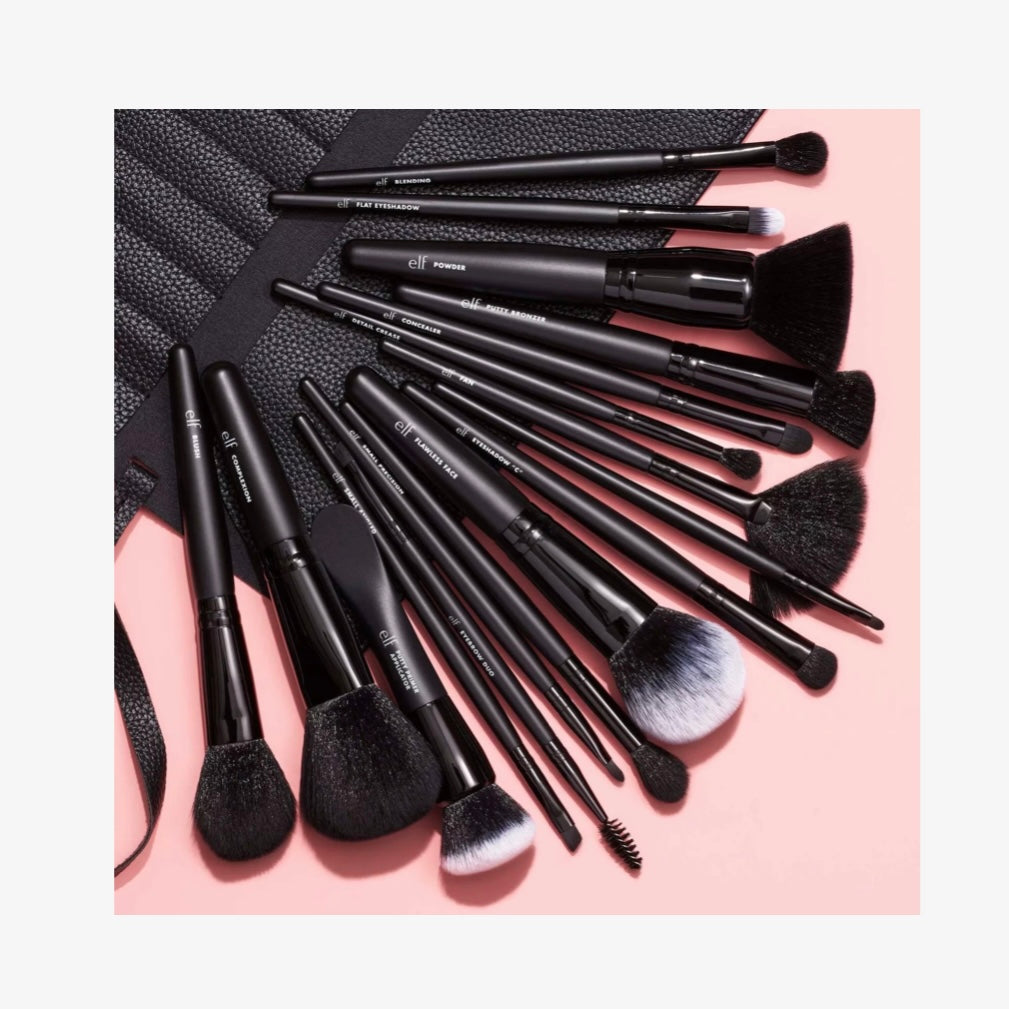 Kit de brochas Elf Ultimate Makeup Travel Roll