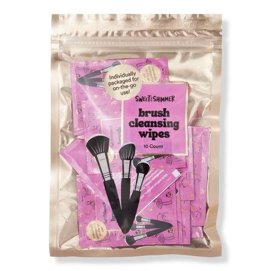 Makeup Brush Cleaning Wipes SWEET & SHIMMER