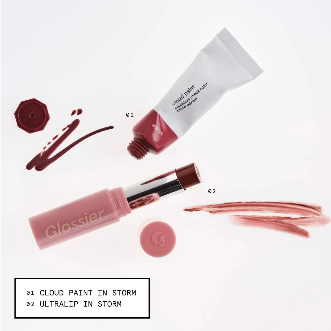 Storm Lip + Cheek Duo GLOSSIER