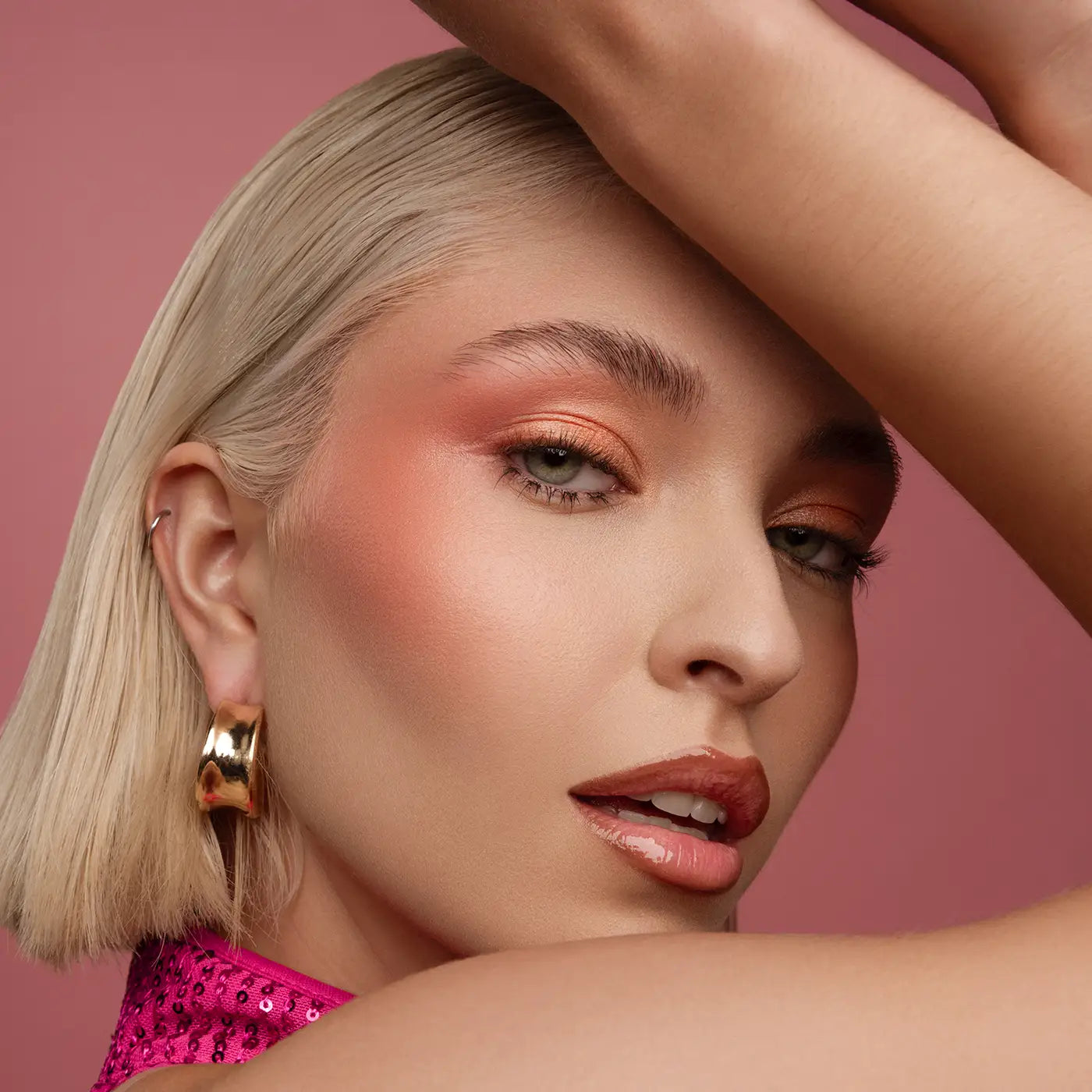 Sunset Blush Paleta de Rubores Arantza Cosmetics