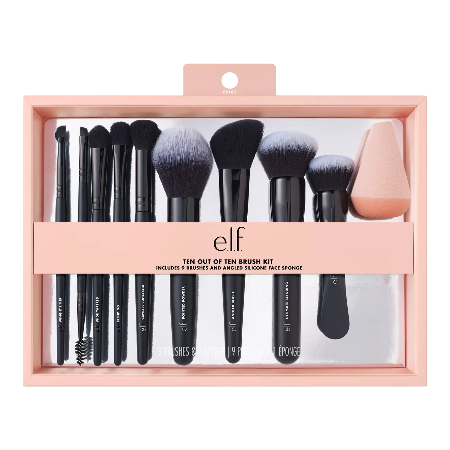 Kit de brochas Elf 10 de 10.