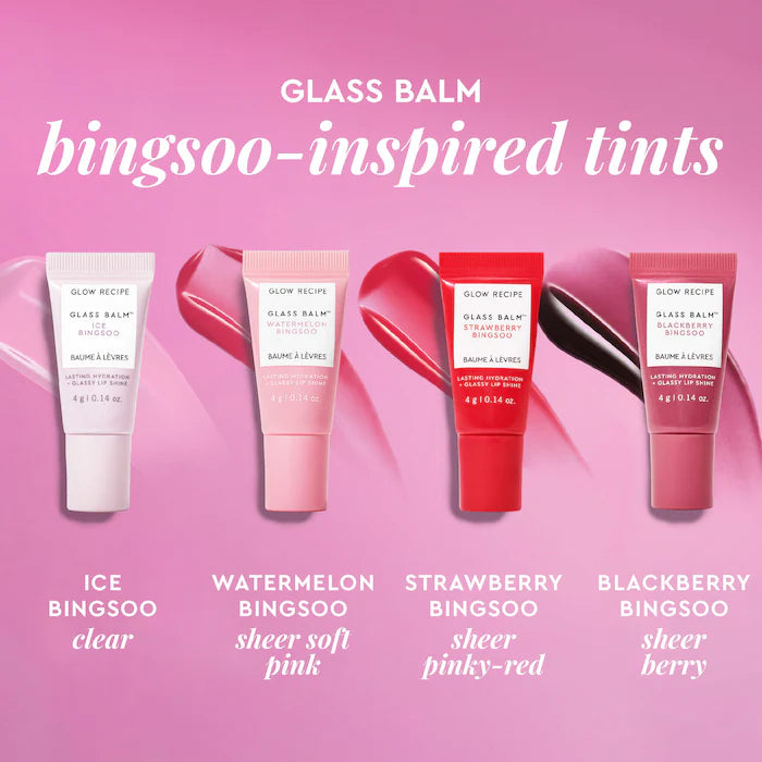 Mini Glass Balm Lip Collection GLOW RECIPE