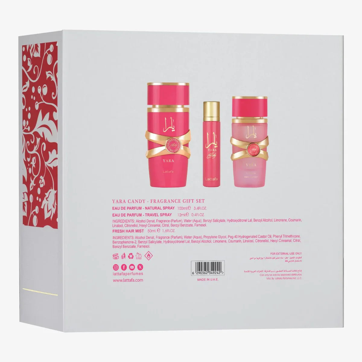 Set Yara CANDY LATTAFA