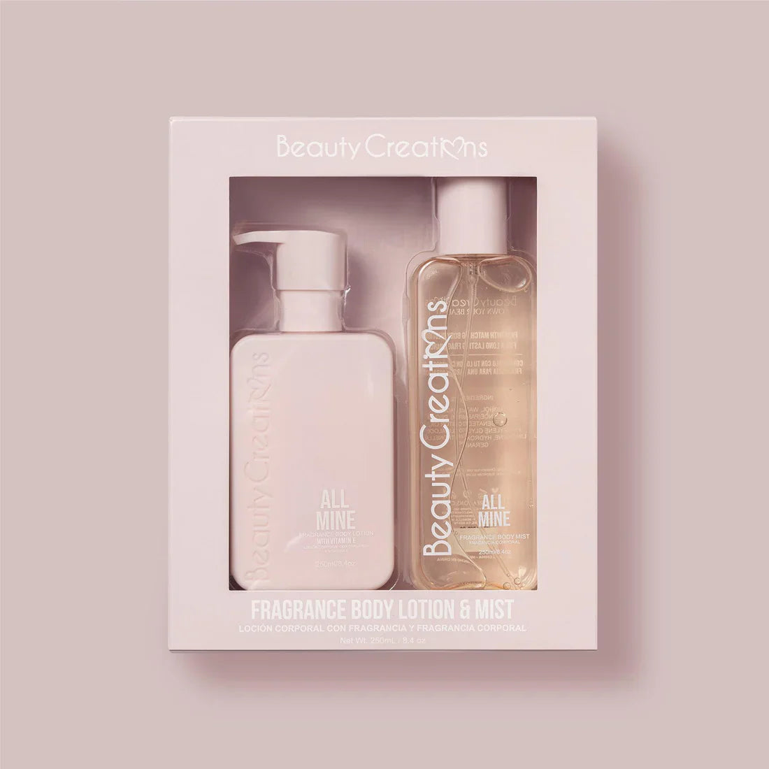 SET BODY LOTION & MIST BEAUTY CREATIONS