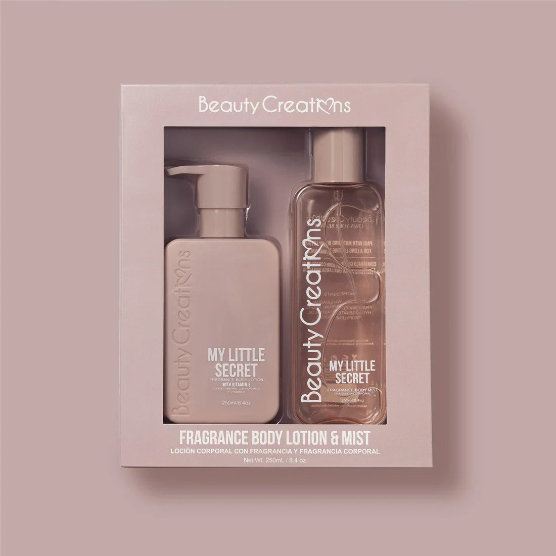 SET BODY LOTION & MIST BEAUTY CREATIONS