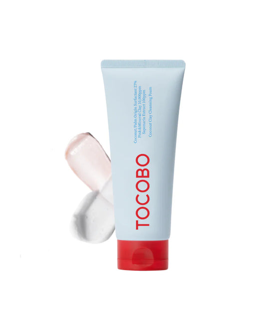 Limpiador Coconut Clay Cleansing Foam TOCOBO