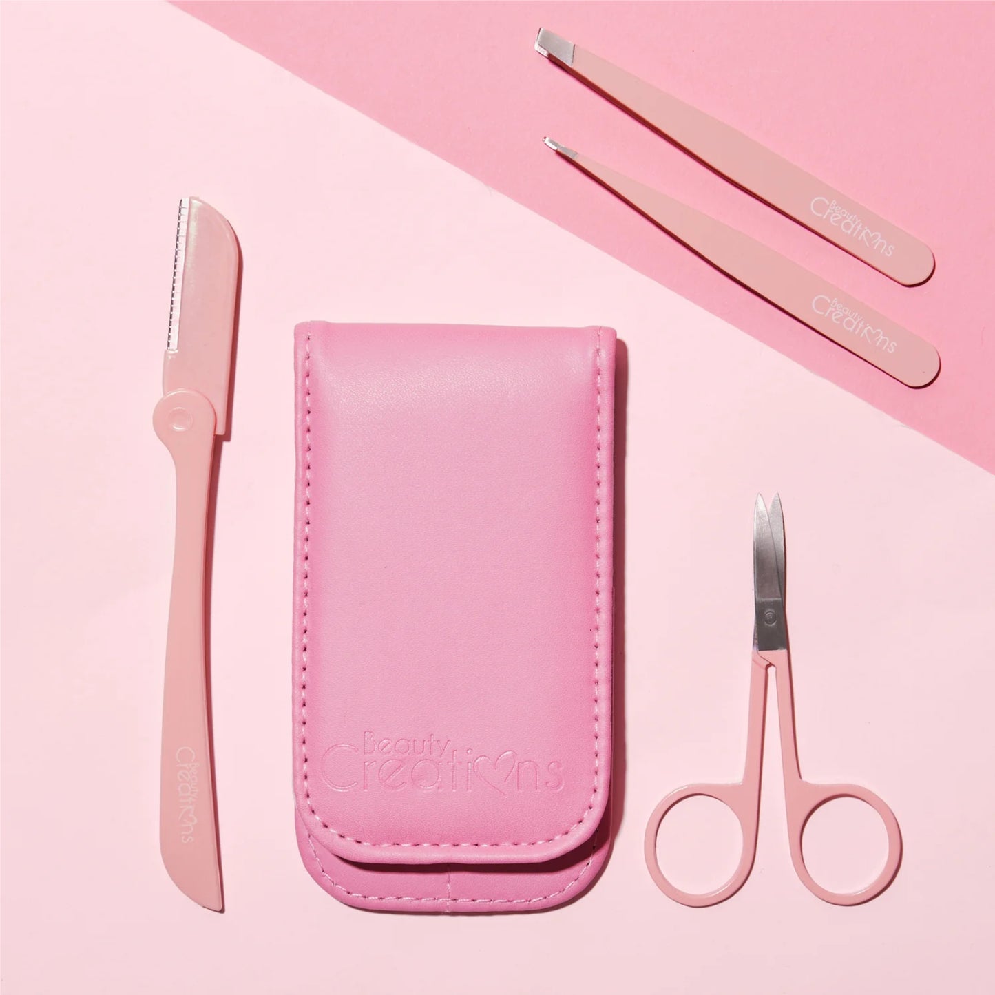 Set de Cejas BROW MAIN TAME KIT PINK BEAUTY CREATIONS