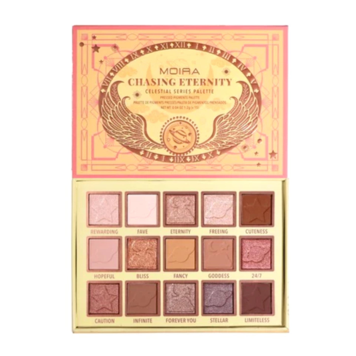 Paleta de Sombras CELESTIAL SERIES PALETTE CHASING ETERNITY MOIRA