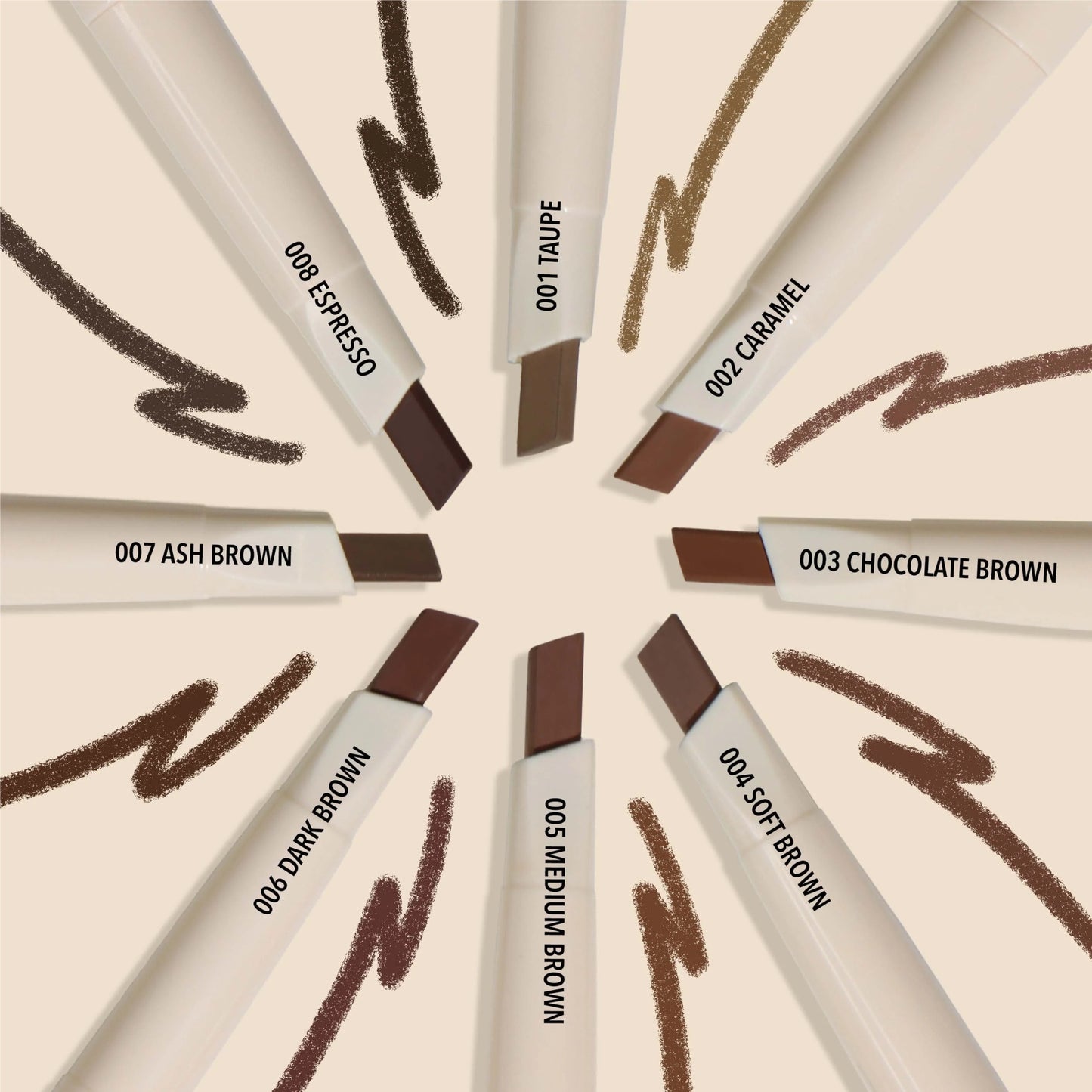 Lápiz para Ceja ANGLED BROW PENCIL CARAMEL 02 MOIRA